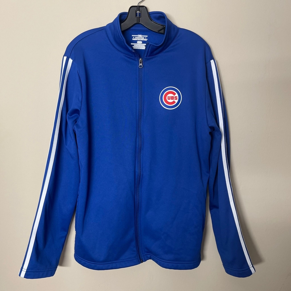 GENUINE MERCHANDISE Cubs Zip up  Sweatshirt Jacket ,size M
